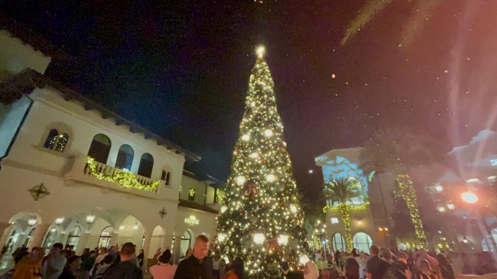 Neve no Disney Springs